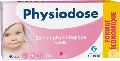 Physiodose Sérum Physiologique Stérile Unidoses 40x5ml