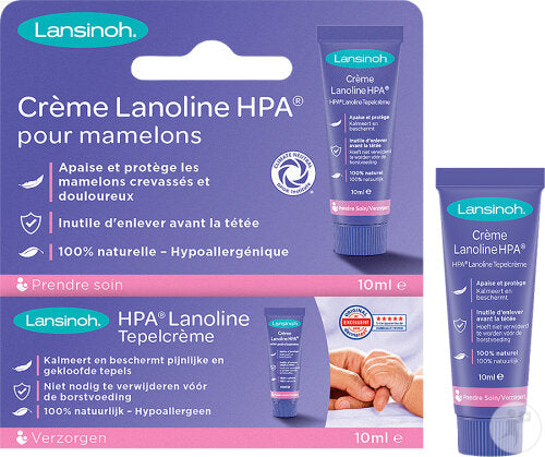Lansinoh Crème Lanoline HPA Pour Mamelons 10ml