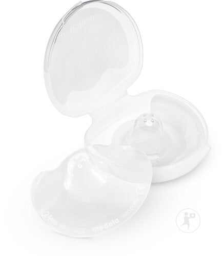 Medela Kit Bouts De Sein Contact Taille S (16mm) 2 Pièces + 1 Boîte De Transport