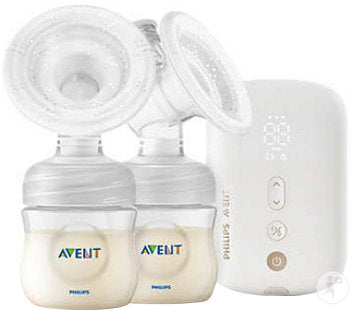 Avent Tire-Lait Électrique Double Rechargeable 1 Kit