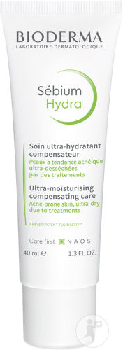 Bioderma Sébium Hydra Soin Hydratant Compensateur Peaux A Tendance Acnéique Tube 40ml