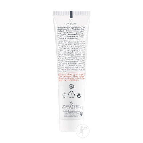 Avène Eau Thermale Cicalfate+ Crème Réparatrice Protectrice Cicatrices Peaux Irritées Tube 100ml