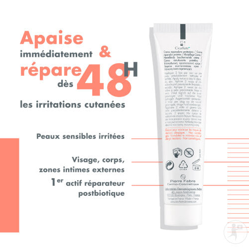 Avène Eau Thermale Cicalfate+ Crème Réparatrice Protectrice Cicatrices Peaux Irritées Tube 100ml