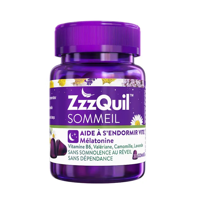 ZzzQuil Sommeil Fruits des bois 30 Gommes