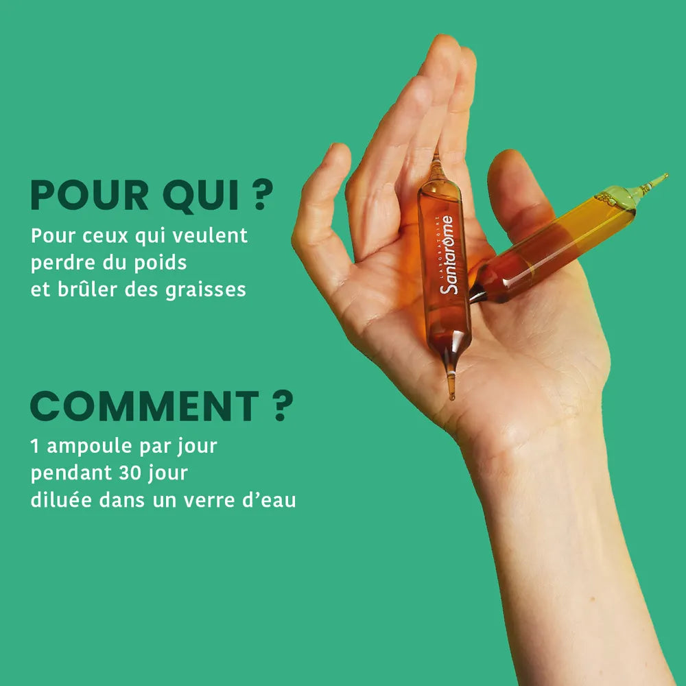 Santarome Programme Ultra Minceur Bio Perte de poids 30 ampoules