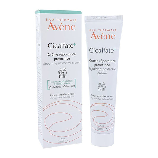 Avène Eau Thermale Cicalfate+ Crème Réparatrice Protectrice Cicatrices Peaux Irritées Tube 100ml