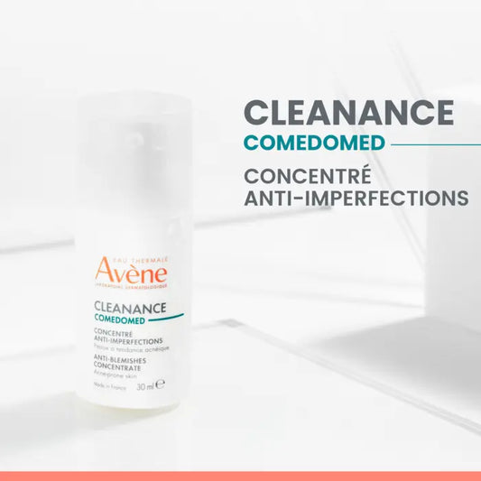 Avène Eau Thermale Concentré Anti-Imperfections Cleanance Comedomed Peau Acnéique Flacon 30ml