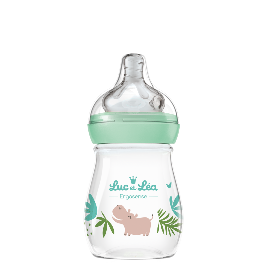 Luc et Léa Biberon Ergosense 150 ml Célestin