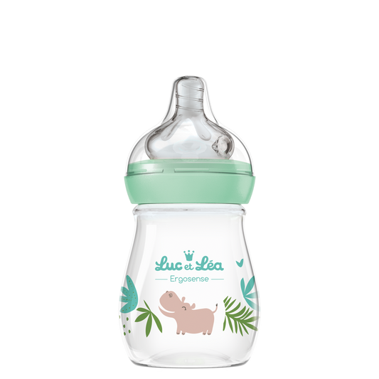 Luc et Léa Biberon Ergosense 150 ml Célestin