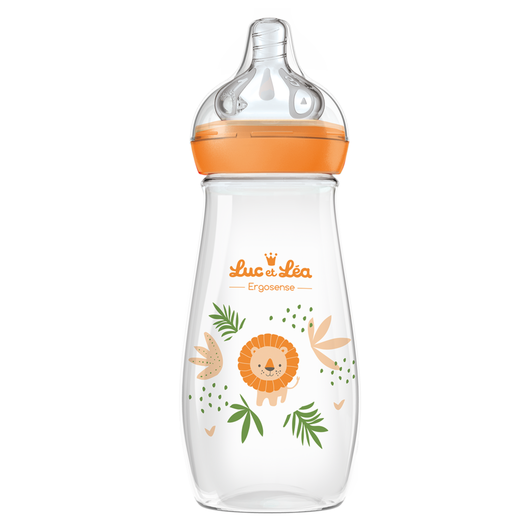 Luc et Léa Biberon en Plastique Anti-Colique 330 ml
