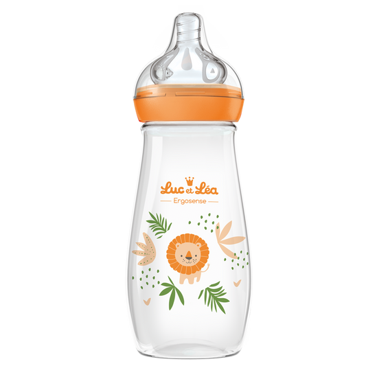 Luc et Léa Biberon en Plastique Anti-Colique 330 ml