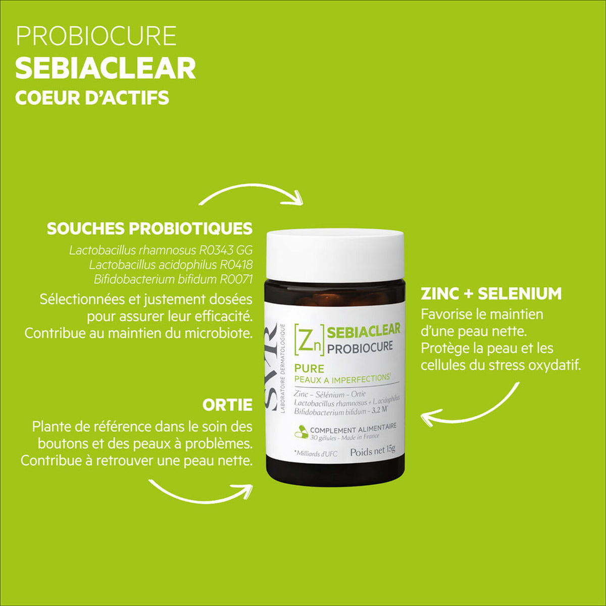 SVR Laboratoire Svr Sebiaclear Probiocure_Pure_Peaux a Imperfections_