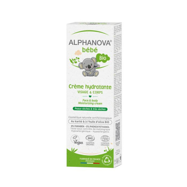 Alphanova Bébé Lait Hydratant Bio Visage & Corps Bébé ® 200ml