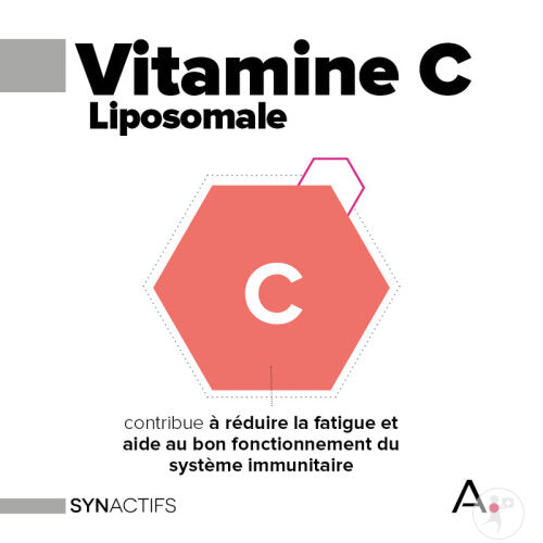 Aragan Synactifs Liposo-c Actifs® - Énergie & Immunité - Vitamine C Liposomale - 40 Gélules