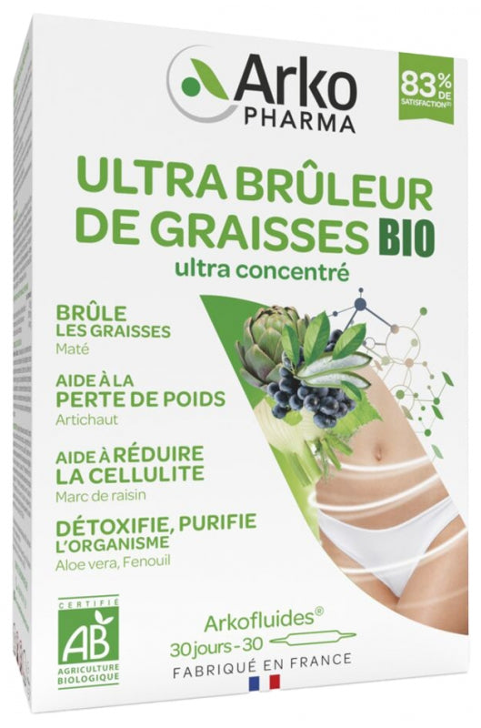 Arkofluides Brûleur de Graisse 30 Ampoules