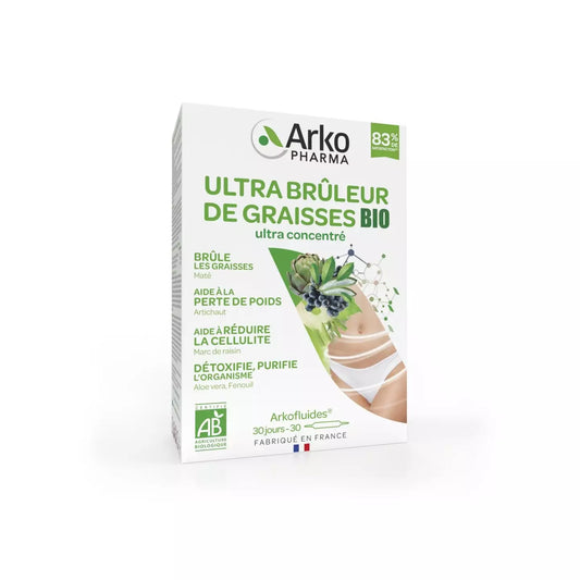 Arkofluides Brûleur de Graisse 30 Ampoules