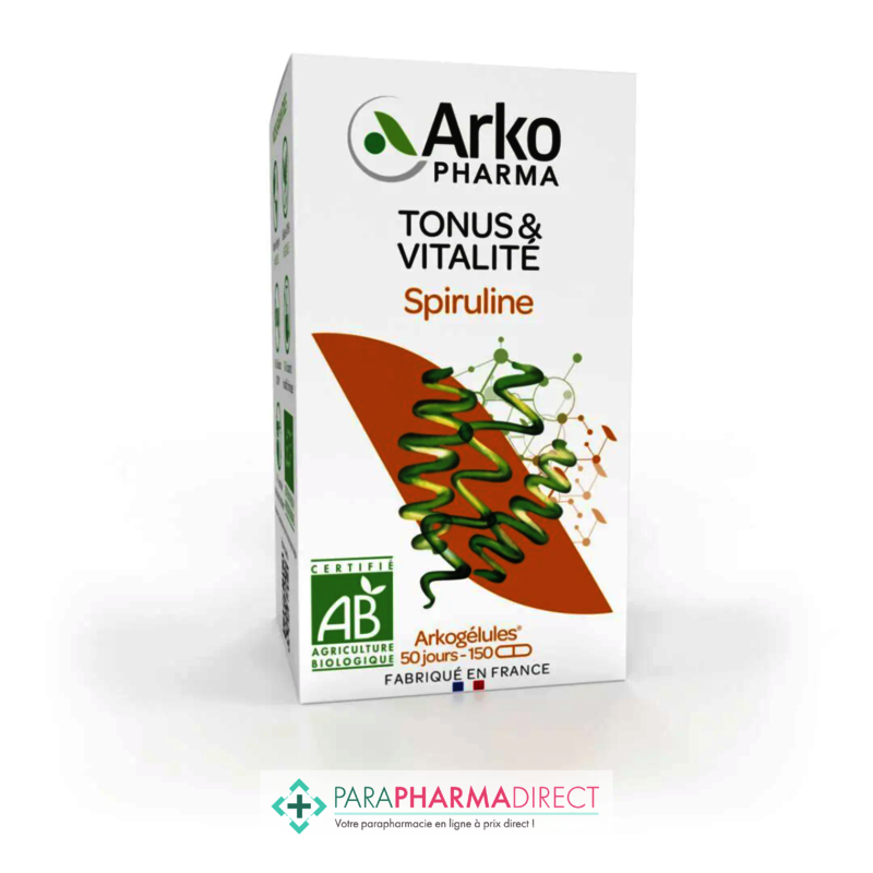 Arkopharma Spiruline Bio 150 Gélules