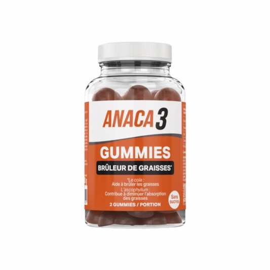 Anaca3 Gummies Brûleur de graisses x60 gummies