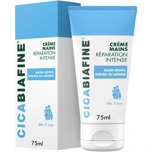 Cicabiafine Crème mains réparation intense 75ml