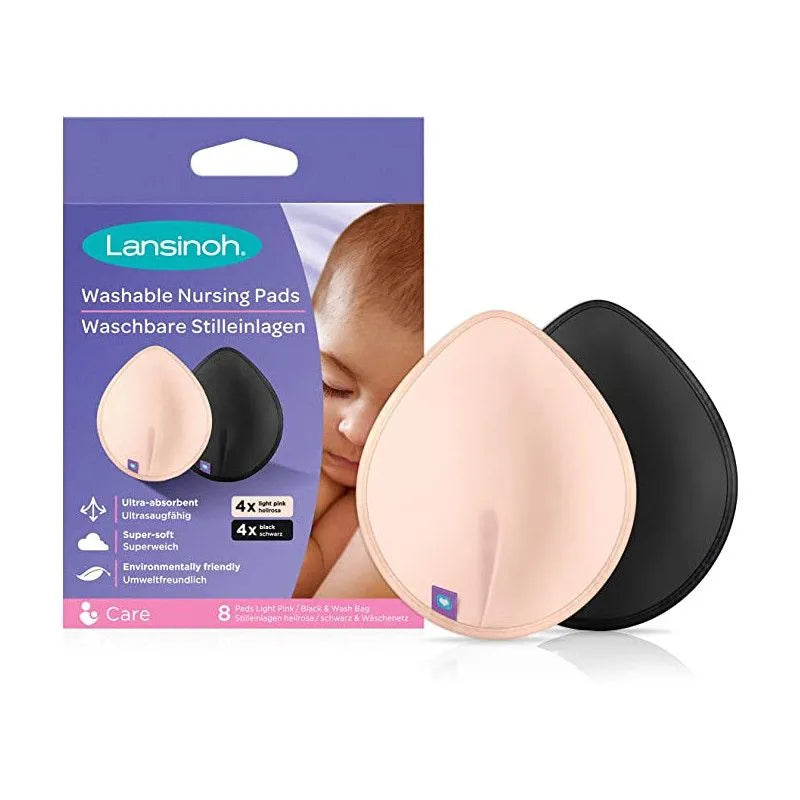 Lansinoh Coussinets D'Allaitement Lavables 8 Pièces