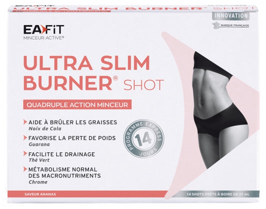 Ultra Slim Burner® Shot Saveur Ananas - 14 Shots