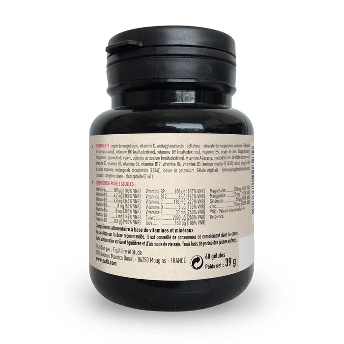 Eafit Sport Vitamines 60 Gélules