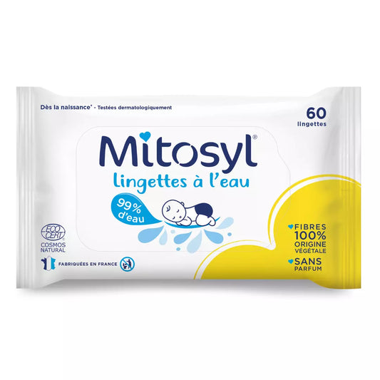 Mitosyl Lingettes à L'eau - Sachet 60