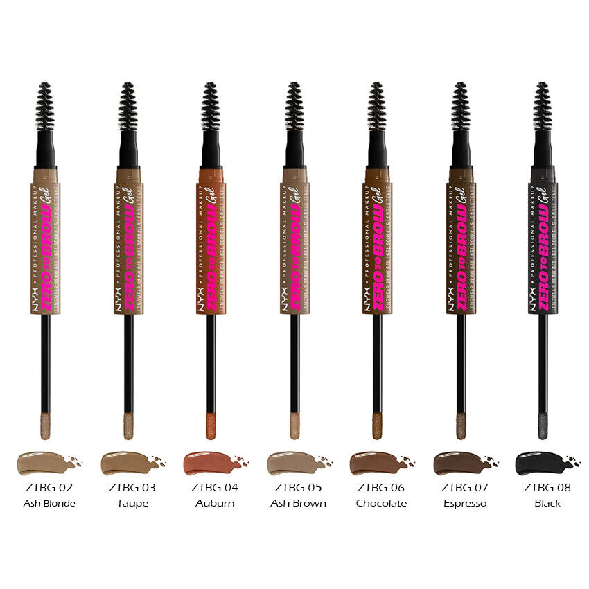NYX GEL SOURCILS ZERO TO BROW