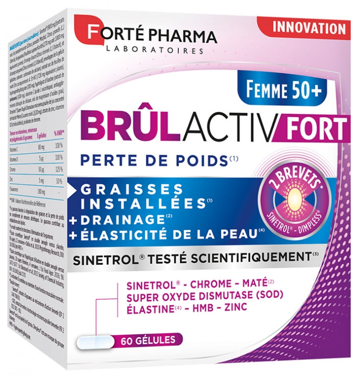 Brulactiv Fort Femme 50+ - 60 Gélules