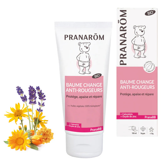 Pranarôm PranaBB Baume Change Anti-Rougeurs Bio 100 ml