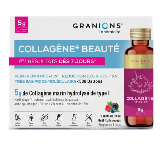 Granions Collagène+ Beauté Shot Fruits Rouge 400ml