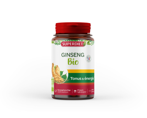 Superdiet Ginseng Tonus & Énergie Bio 150 Gélules