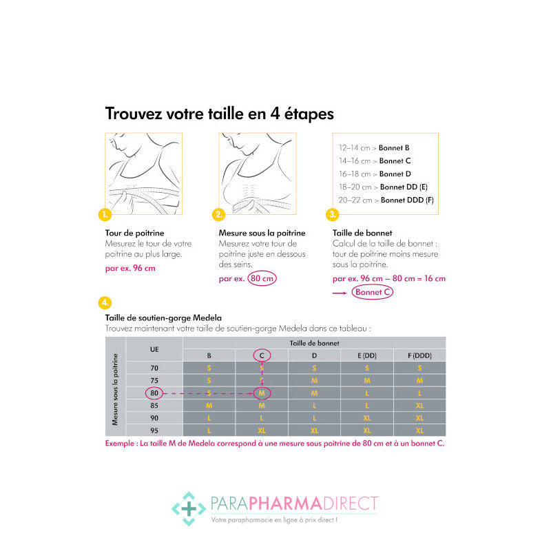 Medela Brassière de nuit Keep Cool | Brassière de grossesse et d'allaitement de nuit sans coutures dotée d'un tissu doux au toucher et d'un maintien dorsal entièrement respirant