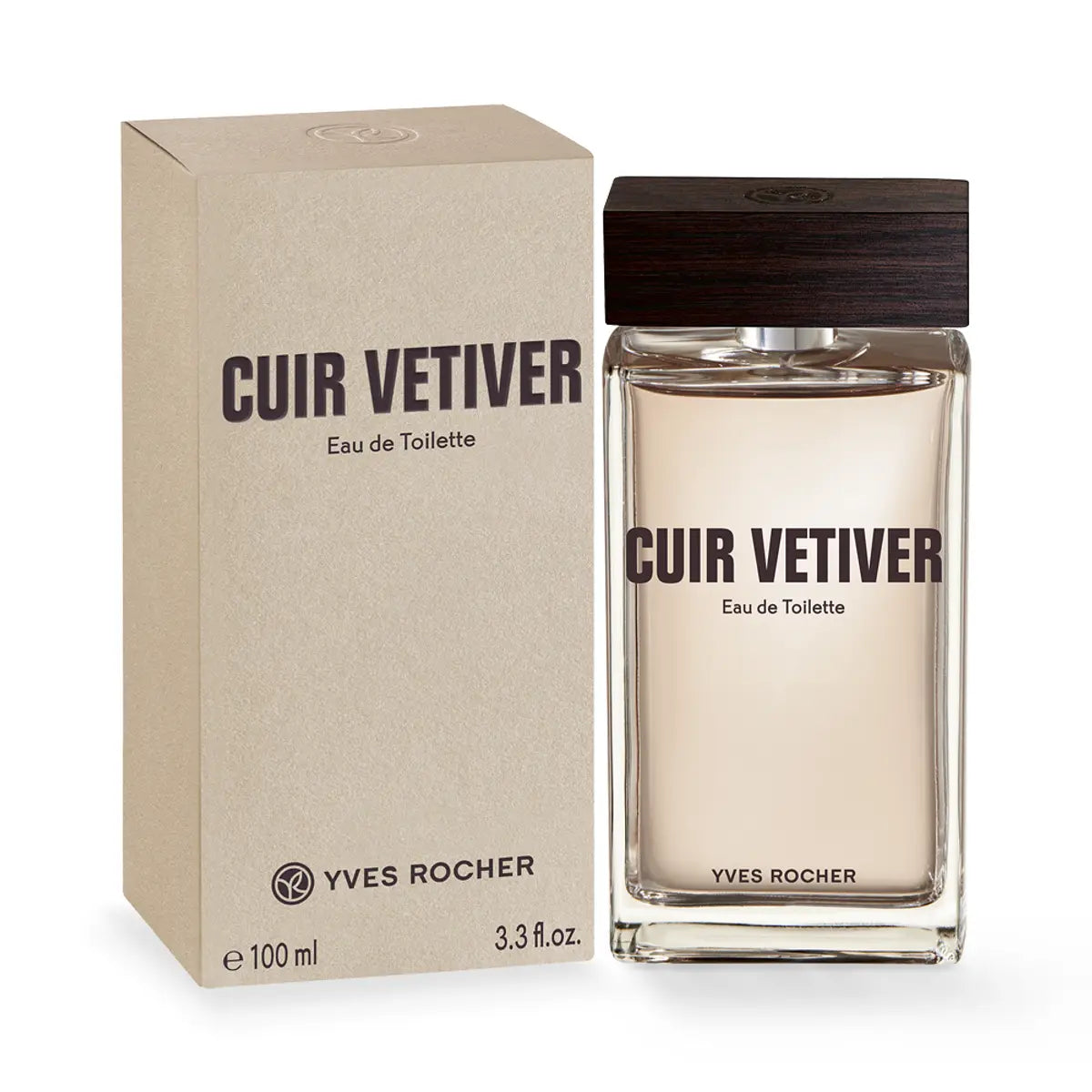 Yves Rocher Cuir Vétiver - Eau de Toilette 100 ml