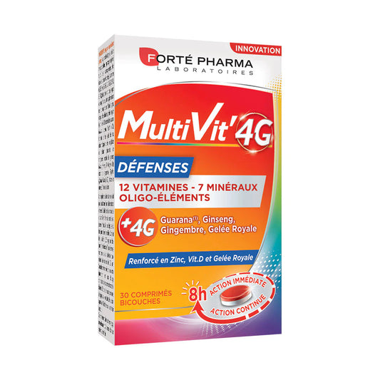 Forté Pharma Multivit 4 g Défenses - 20 Comprimés