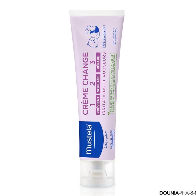 Mustela Bébé Crème Change 1-2-3 Tube 100ml