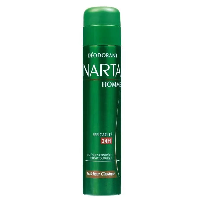 NARTA Fraîcheur Classique Déodorant Spray Homme Fraicheur Classique efficacité 24h 200.0 ml