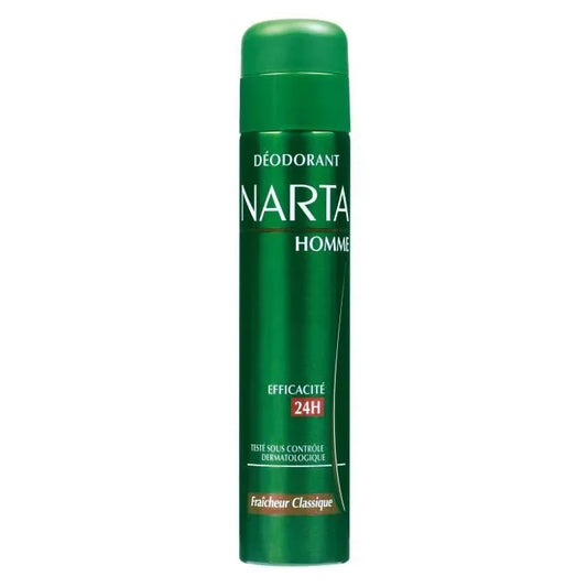 NARTA Fraîcheur Classique Déodorant Spray Homme Fraicheur Classique efficacité 24h 200.0 ml
