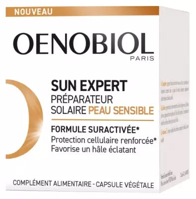Oenobiol Sun Expert Préparateur Peaux Sensibles