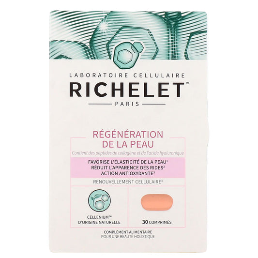 Richelet Régénération de la Peau Complément Alimentaire 60 Comprimés