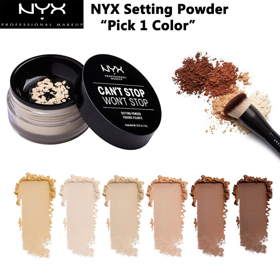 NYX Poudre libre fixante Can't Stop Won't Stop