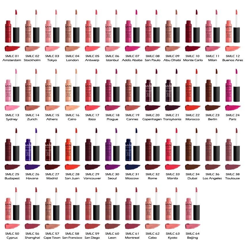 NYX Rouge à lèvres crème Soft Matte Leon