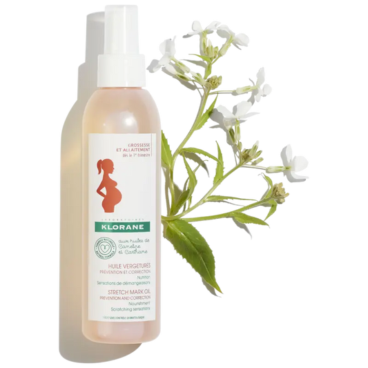 Klorane Cameline Vergetures - Huile À la - Mamans  Grossesse Et Allaitement  Corps 200 ml Attention : La vente de ce produit est limitée à l'Espace Economique Européen et à 6 produits identiques par jour et par client.