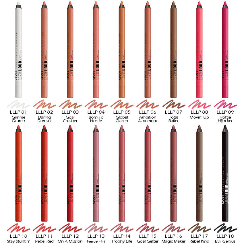 NYX Crayon à lèvres Line Loud