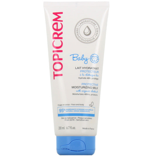 Topicrem UH - Bébé Mon 1er Lait Ultra-Hydratant Peaux Sensibles et Sèches 200 ml