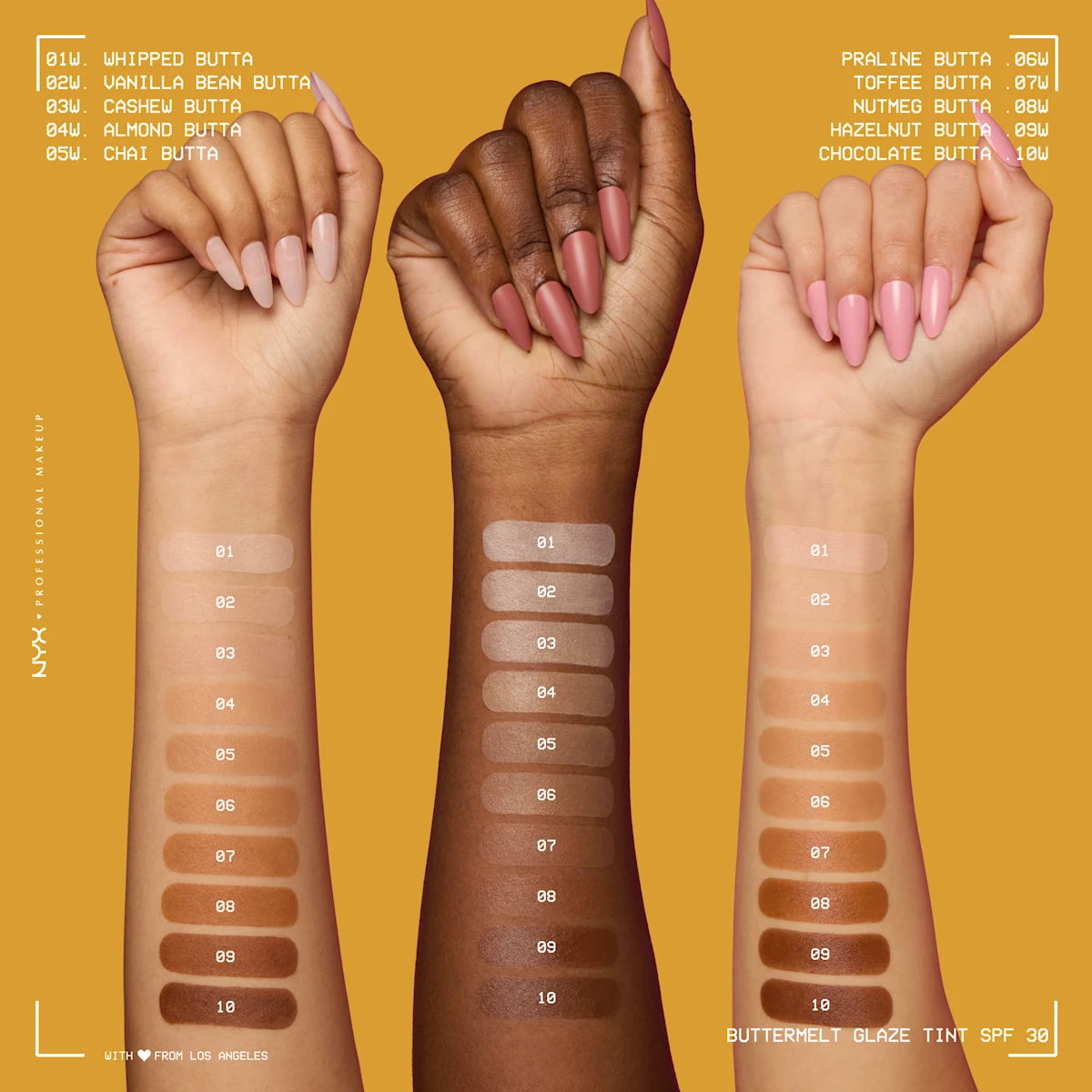 NYX FOND DE TEINT ÉCLAT BUTTERMELT GLAZE